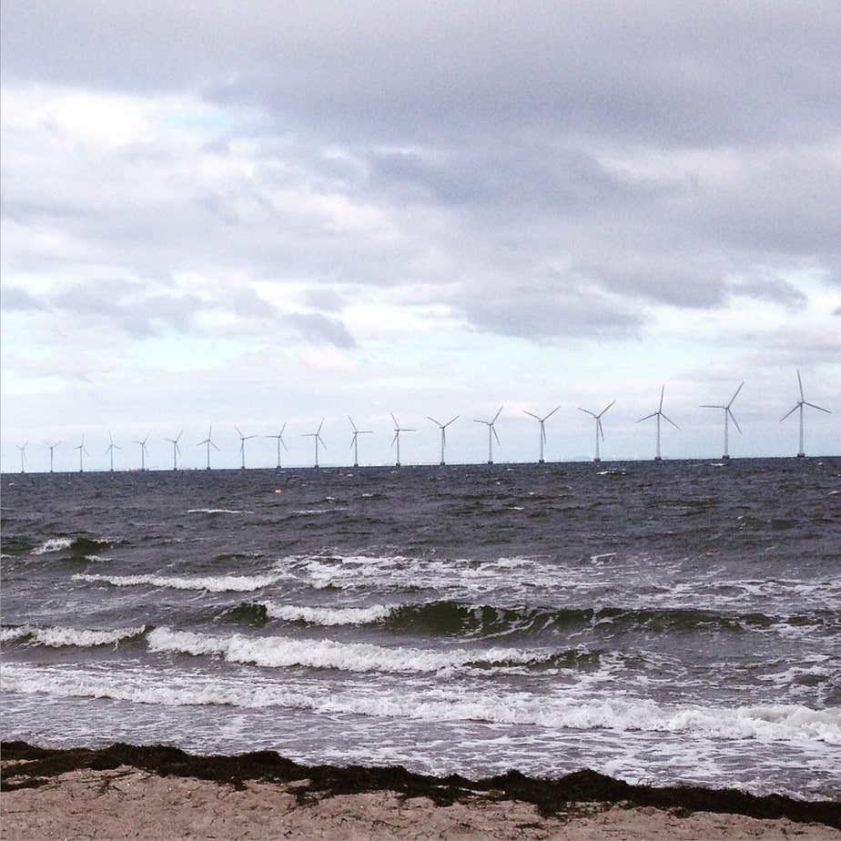 Plage à Copenhague-Sud.