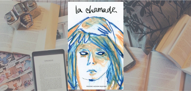 Couverture du livre La chamade de Mélodie Vachon Boucher.