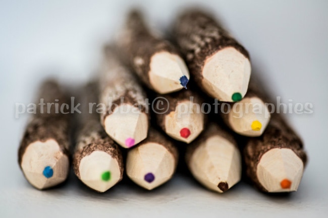 Photo "crayons de couleur" de Patrick Rabbat Photographies.