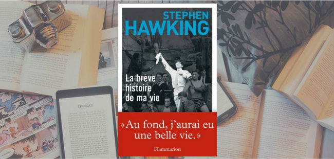 Couverture du livre La brève histoire de ma vie de Stephen Hawking.